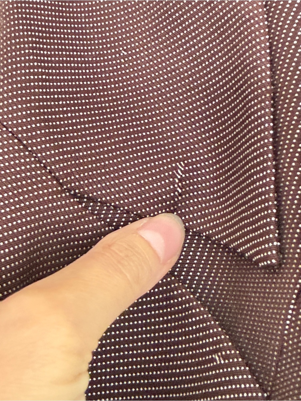 Escada Brown Micro Textured Wool Silk Tailored Blazer Quiet Luxury M - Picture 7 of 16